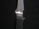 SOG X-42 Recondo black TiNi for sale bg-42 steel engraving (Photo:JamesL)