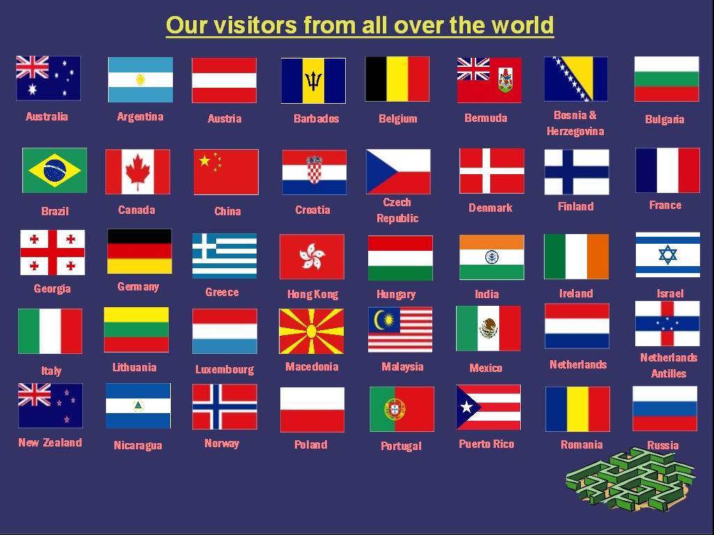 Fans of SOG Specialty Knives from all over the world! (57 different countries!)